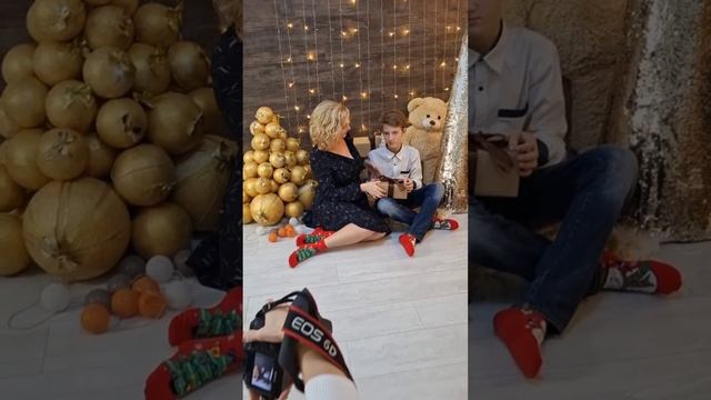 Семейная новогодняя фотосессия 📸