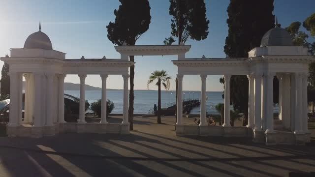 Сухум. Фонтан набережная