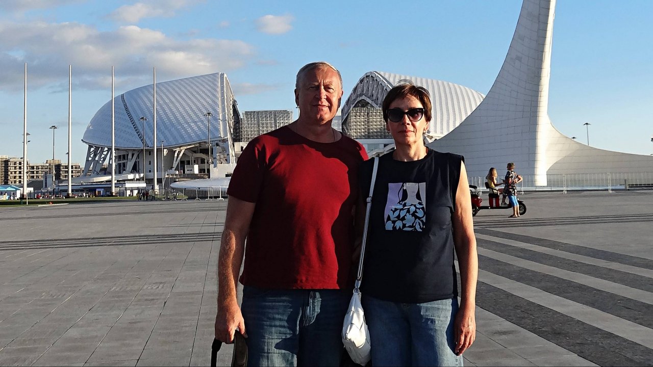 Сочи. Олимпийский парк. Едем на электричке.