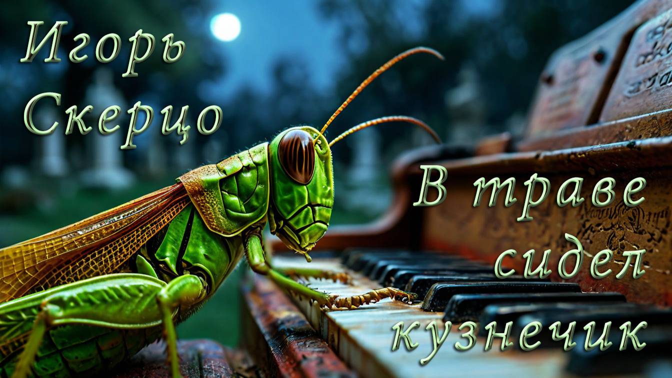 Игорь Скерцо - "В траве сидел кузнечик". Фортепианная импровизация на тему