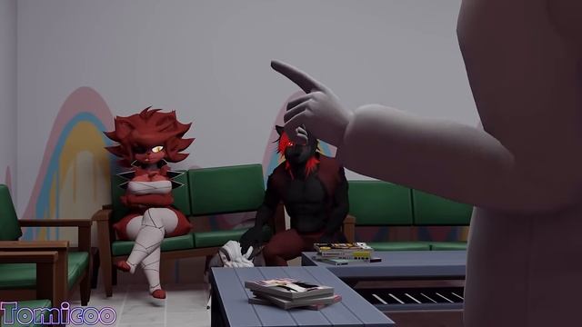 Fnia to the veterinarian (Fina Animation )