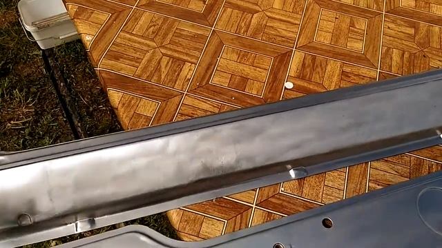 ока зачищено 2 порога внутренний и внешний