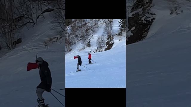 Надя борется с плугом на эльбрусе