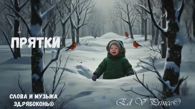 "Прятки" считалочка детская песенка автор Ed V Prince©