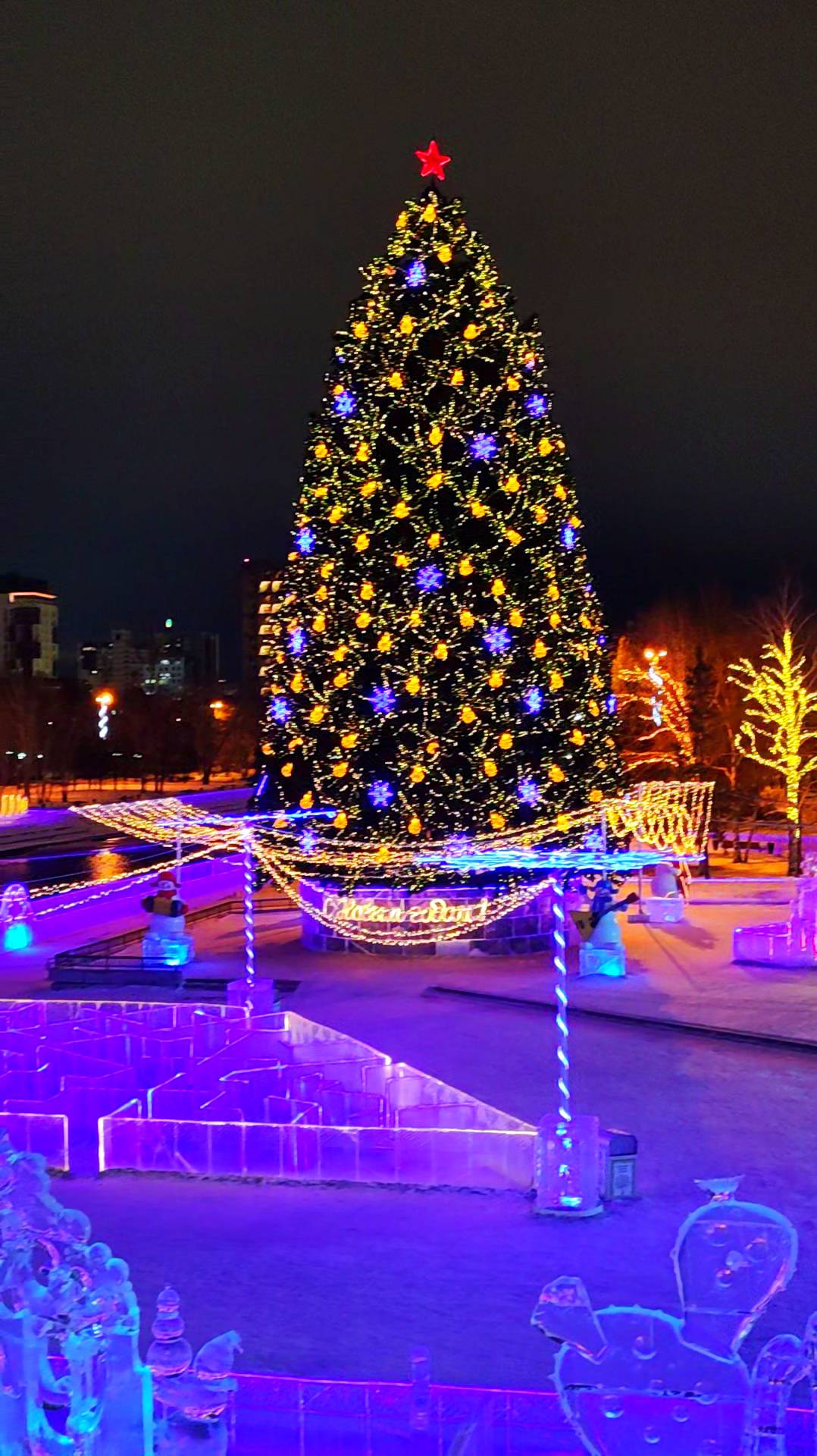 #Ледовыйгородок #Екатеринбург 2025