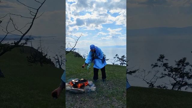 Онгоновый обряд Белого Шамана на Ольхоне.