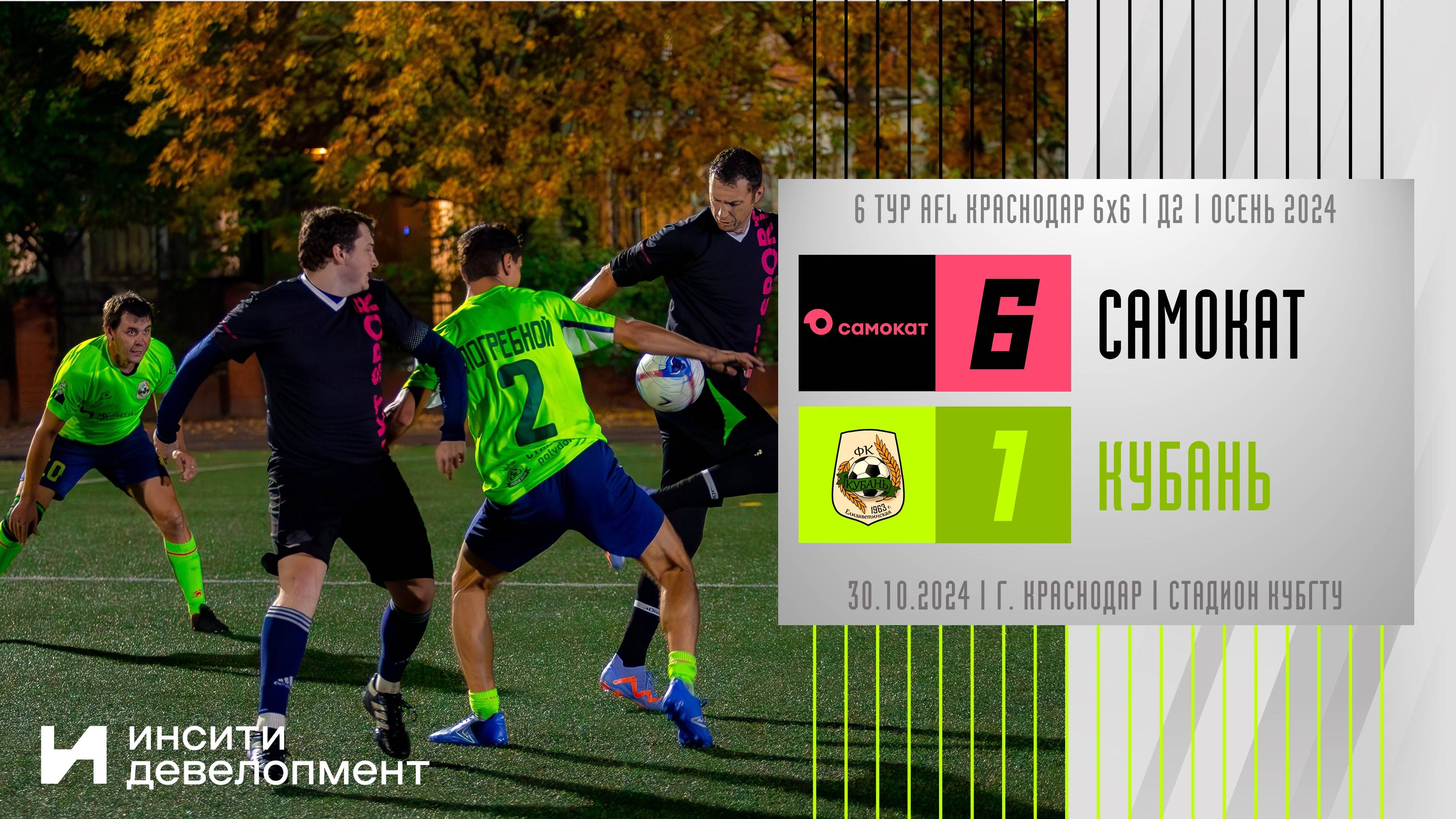 Самокат - Кубань | 30.10.2024