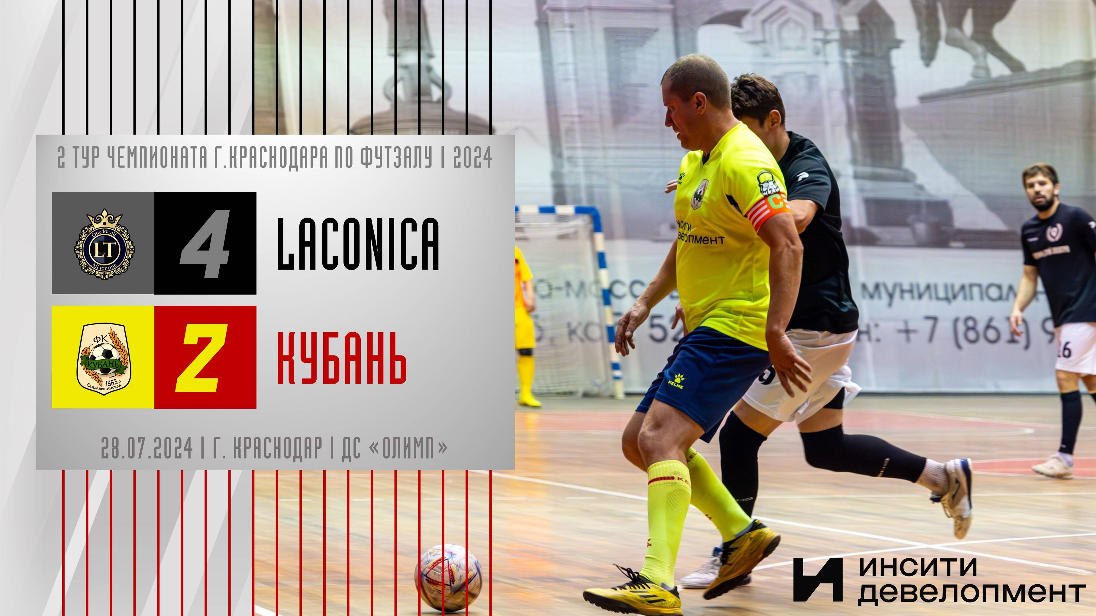 Laconica - Кубань | 28.07.2024