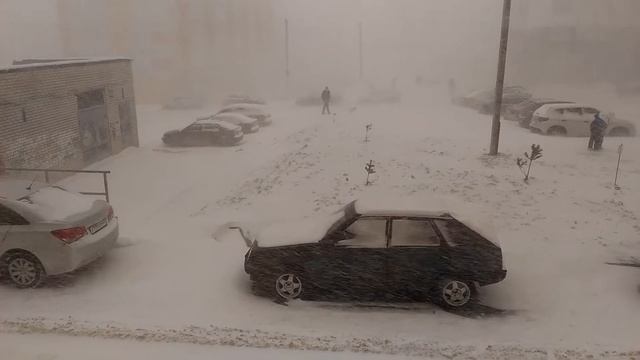 Снежная пурга декабря, Смоленск