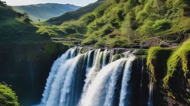 Водопад _ Поток воды _ Белый шум для взрослых