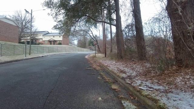 Снег на юге США, Северная Каролина под сугробами