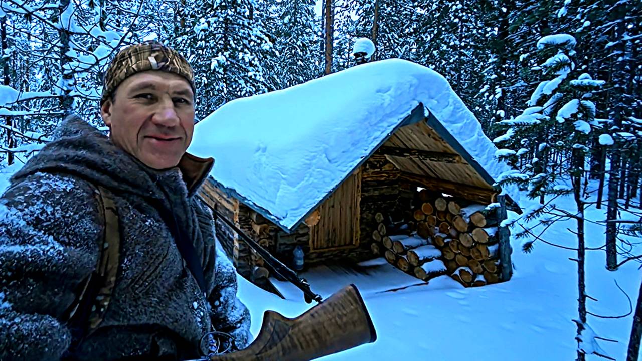 Заглянул в свою избу. Проверка путика.