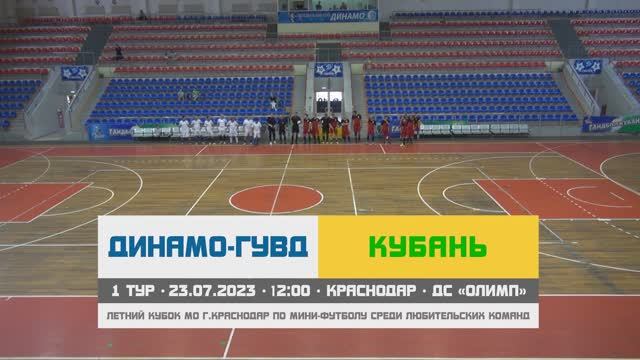 Динамо-ГУВД - Кубань | 23.07.2023