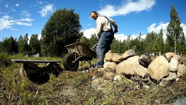 Реконструкция Кострища из Камней - Весна - 2018