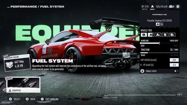 Porsche Cayman GT4 (2015) Билд A Класс