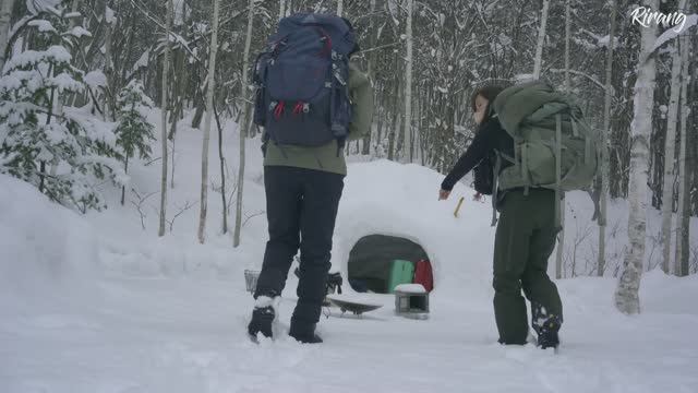 RIRANG ONAIR  4-дневный поход на горячие источники Соль-Донг ️ ️ Кемпинг в Японии