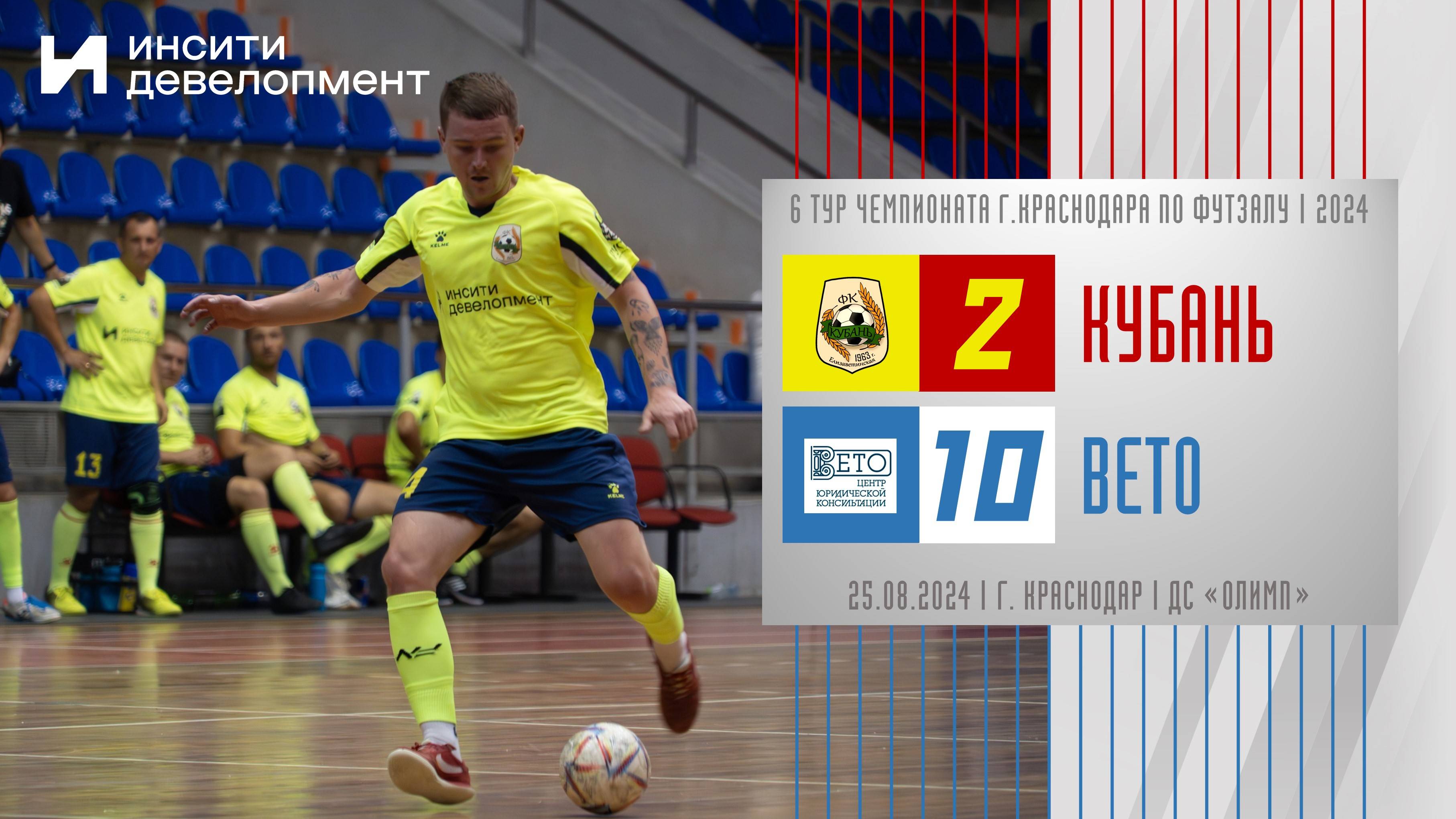 Кубань - Вето | 25.08.2024