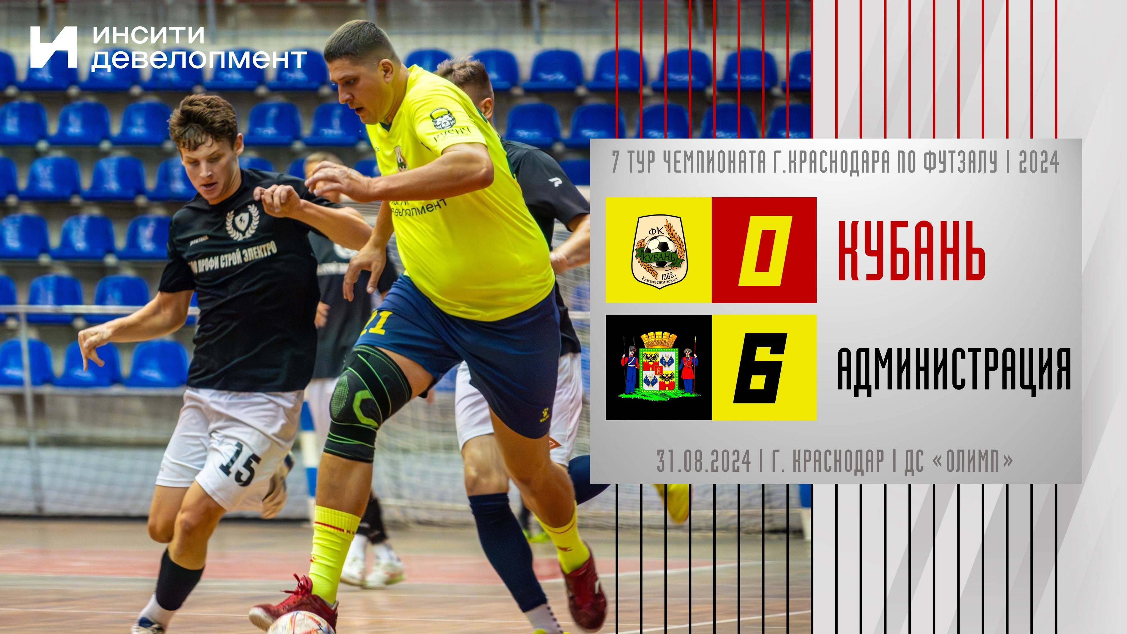 Кубань - Администрация | 31.08.2024