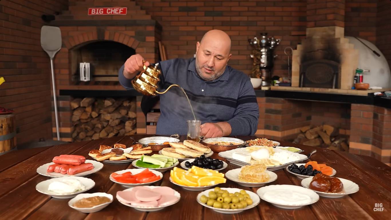 Деревенское Утро , Завтрак на Десять Человек