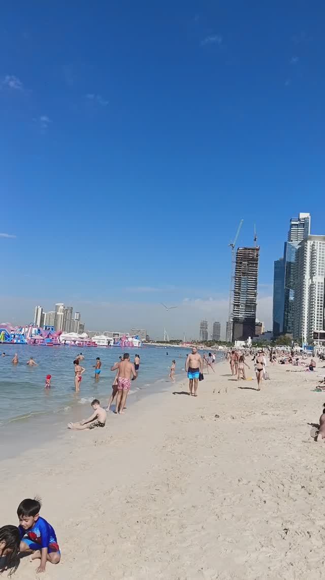 Городской пляж Marina Beach🏖️🇦🇪