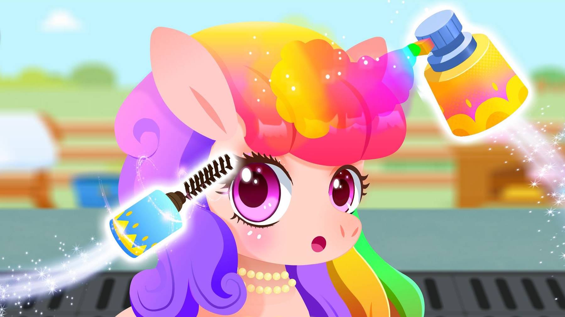 Панда 😻 Пони 😻 Видео для детей  😻 BabyBus ❤️ Ава и папа