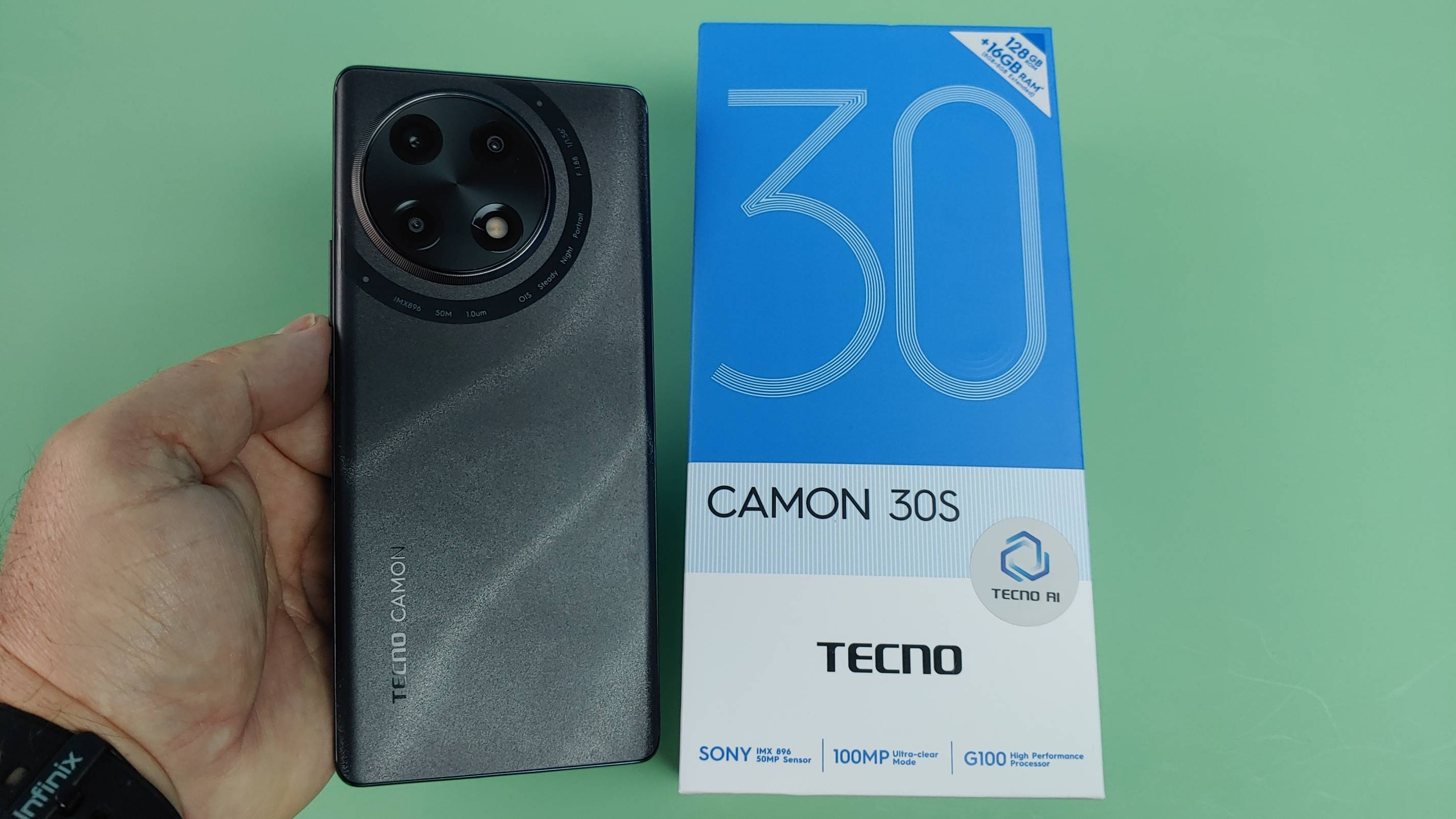 Tecno CAMON 30S 8/128Gb Распаковка и Первое Знакомство