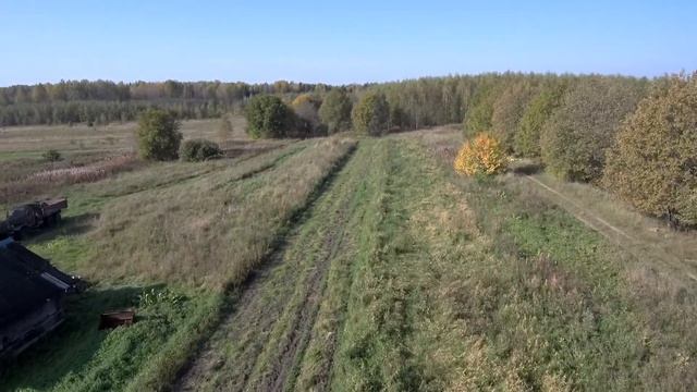 Деревня полет на xiaomi mi dron 4k