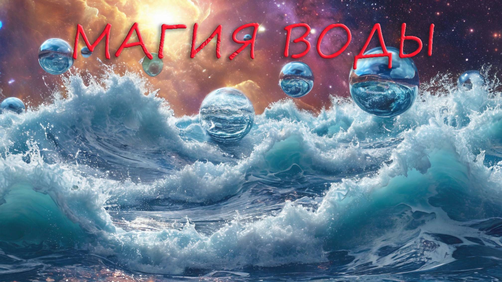 Фантазийный ассоциативный релакс волшебных превращений