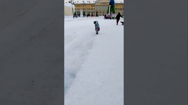 горка ледяная...