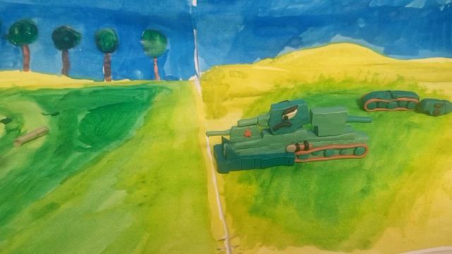 АНИМАЦИЯ ИЗ ПЛАСТИЛИНА ТАНКОВАЯ ВОЙНА 1–СЕЗОН #1