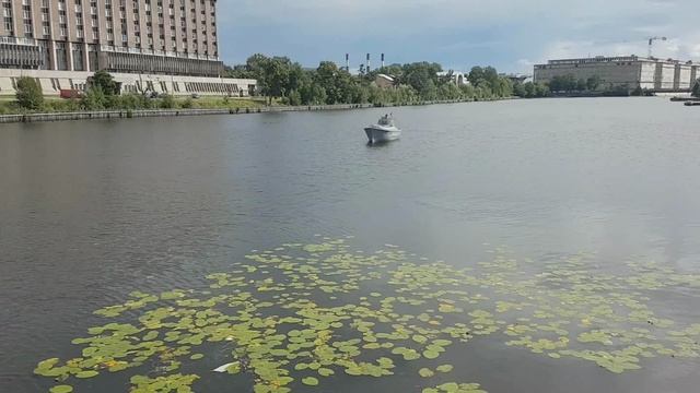 Самый первый пробный выход 05.08.2018 Галерная гавань