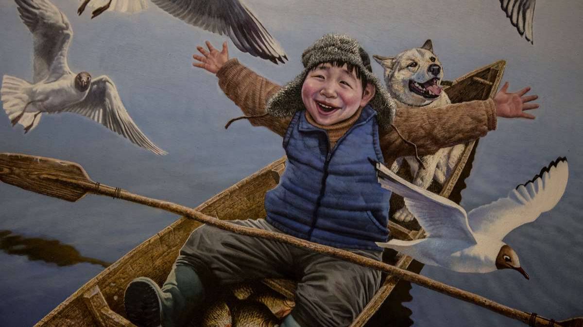 "Утро Родины моей." Картины якутского художника Андрея Чикачёва.