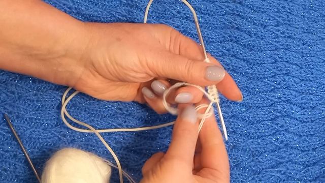 Как набрать петли бабушкиным способом