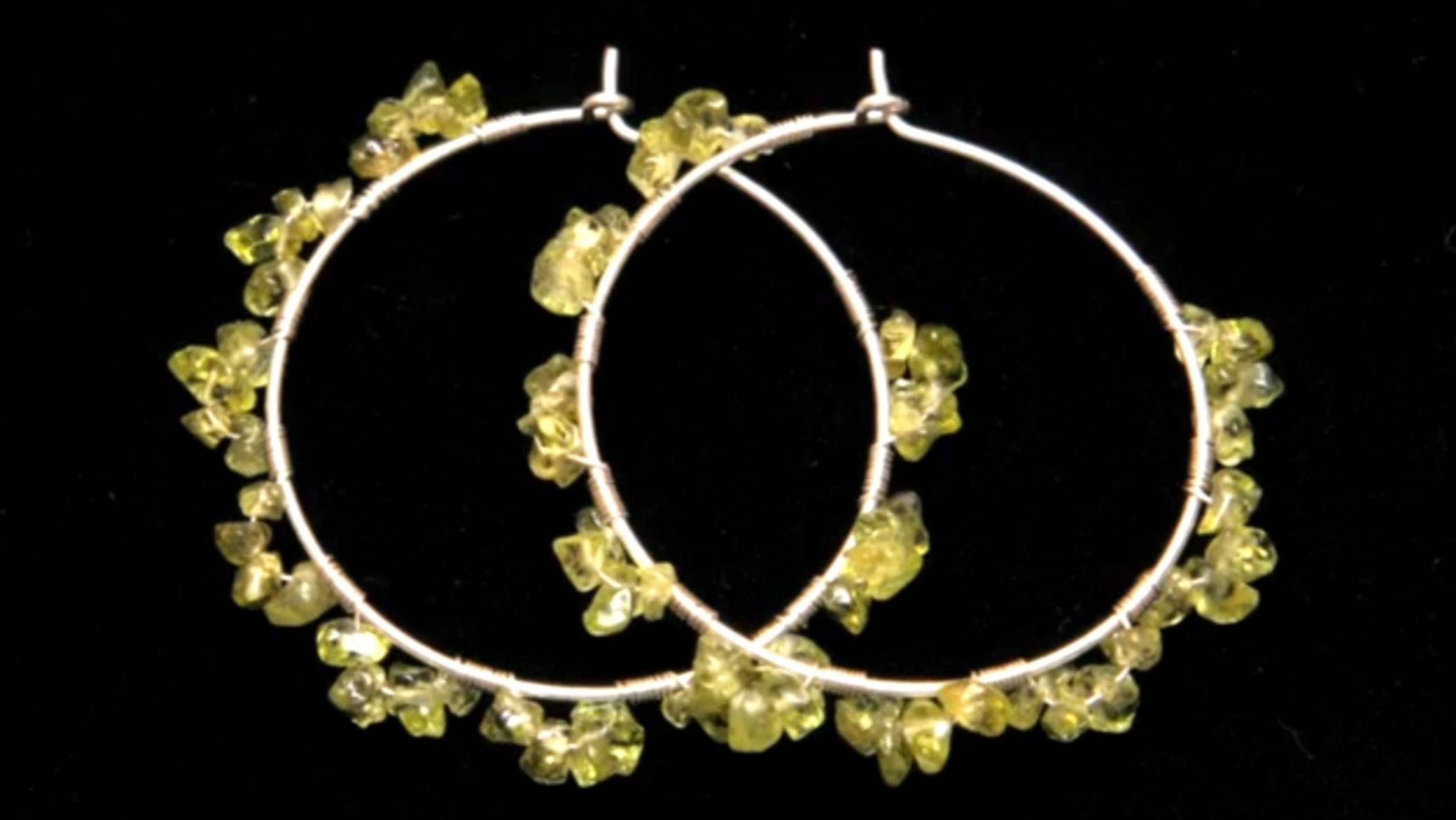 Мастер-класс серьги-кольца своими руками. Так делают ювелиры, только из драг проволоки