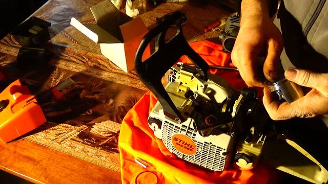 Как Поменять Поршневую на Бензопиле Stihl МS 360