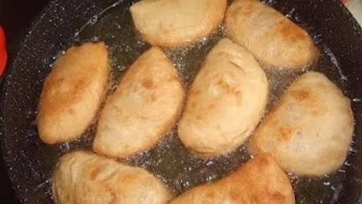 Пирожки, тесто на закваске