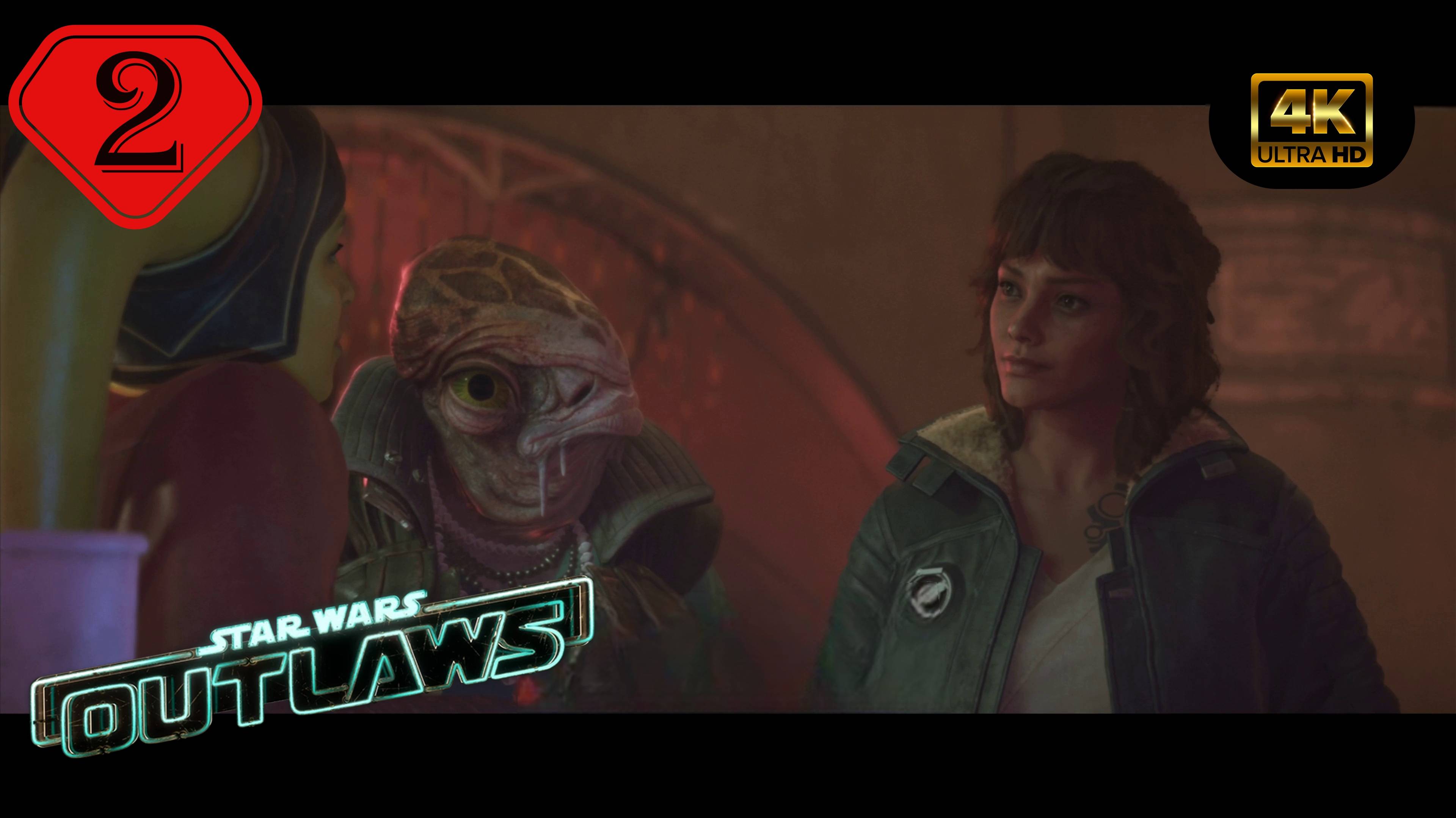 Преступный мир.Прохождение Star Wars Outlaws(4K).На Русском.Часть2.