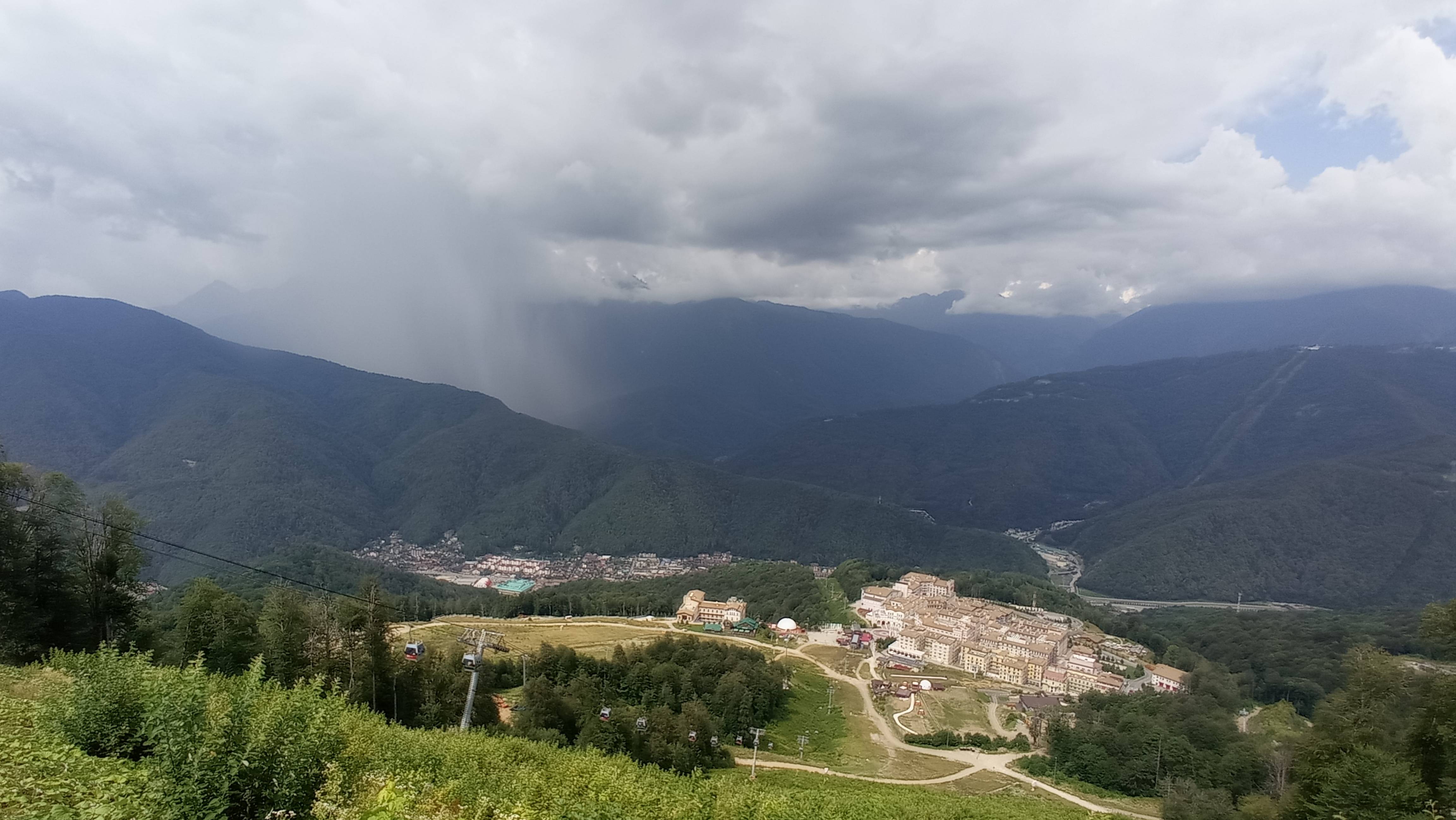 Маршруты Красной Поляны. Приток Мзымты река Пихтинка в Сочи.