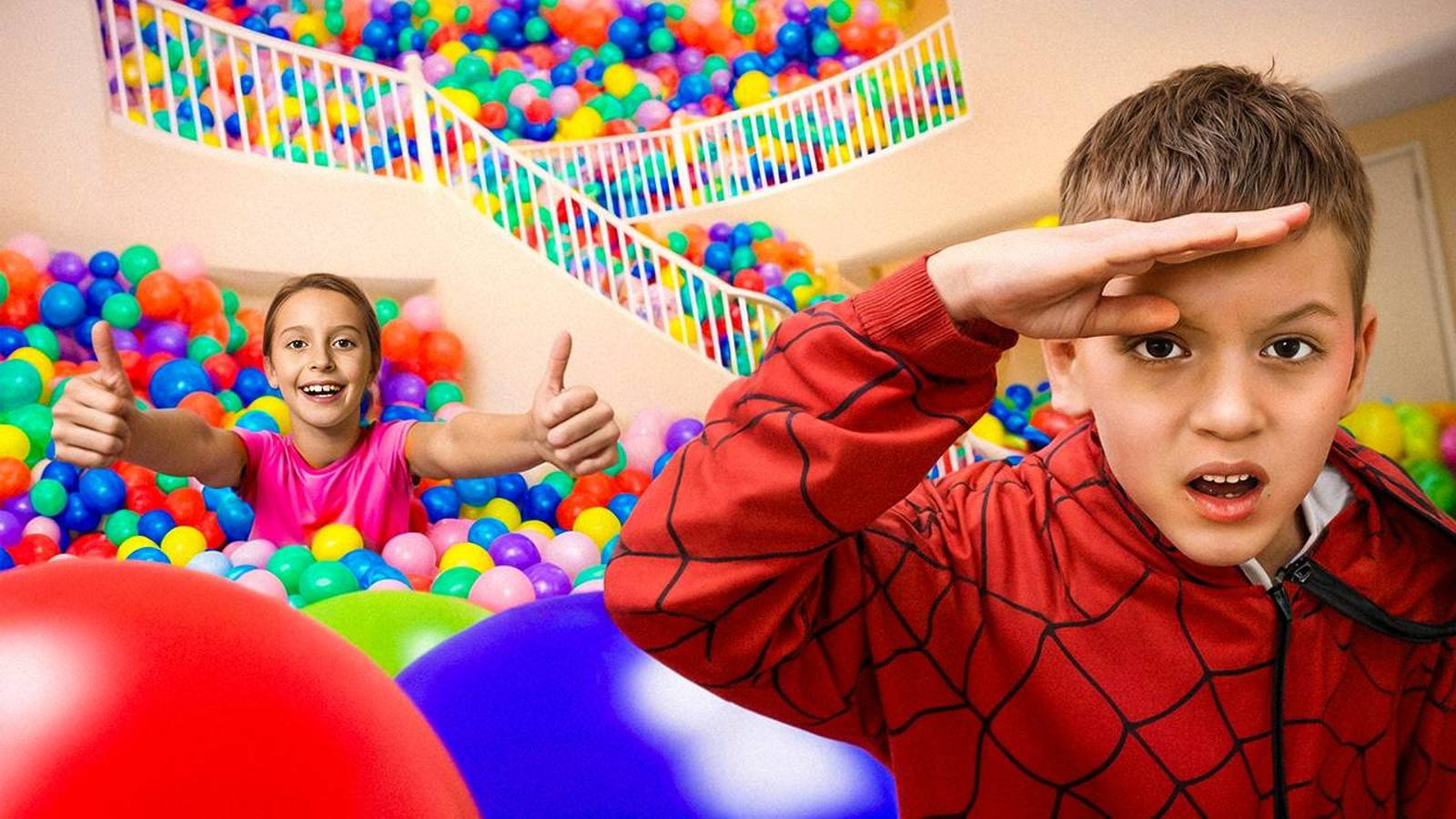 НАПОЛНИЛИ ДОМ ШАРАМИ *РОДИТЕЛИ УЪЕХАЛИ*