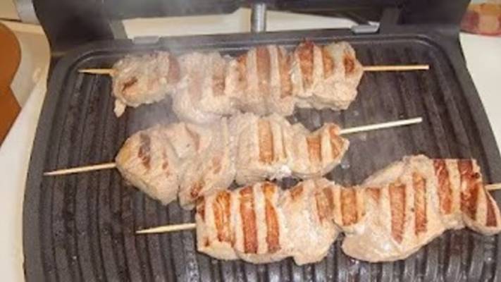 Шашлык в электрогриле. Маринкины творинки