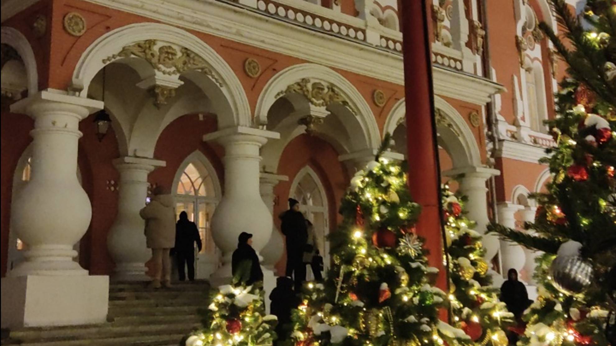 Новогодний Путевой дворец Петра I  в Москве
