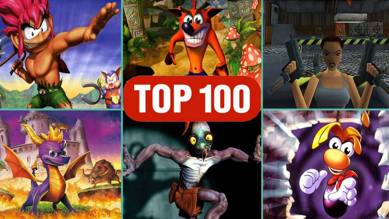 100 лучших игр для Playstation 1 за 20 минут