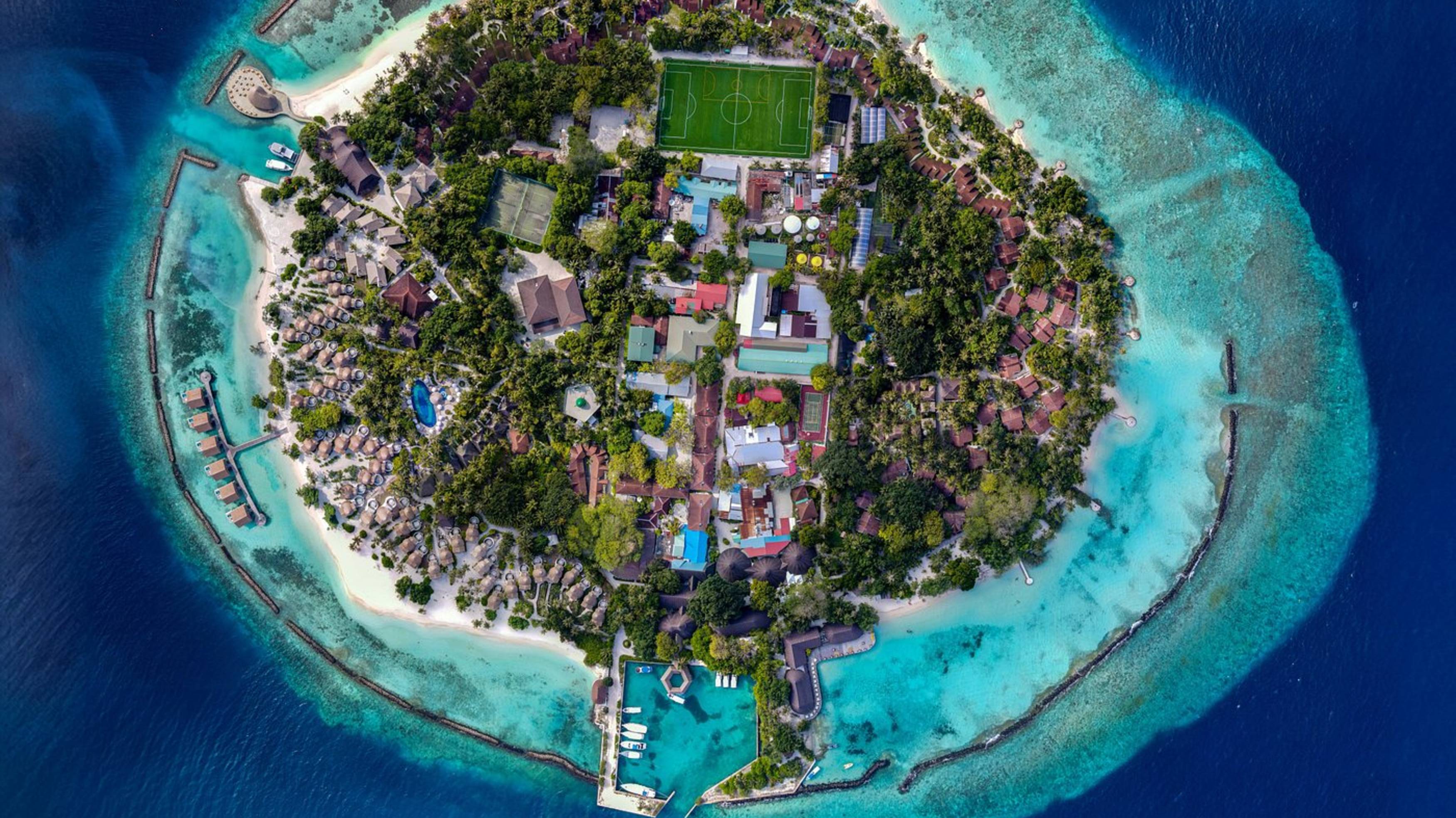 Мальдивский резорт Бандос