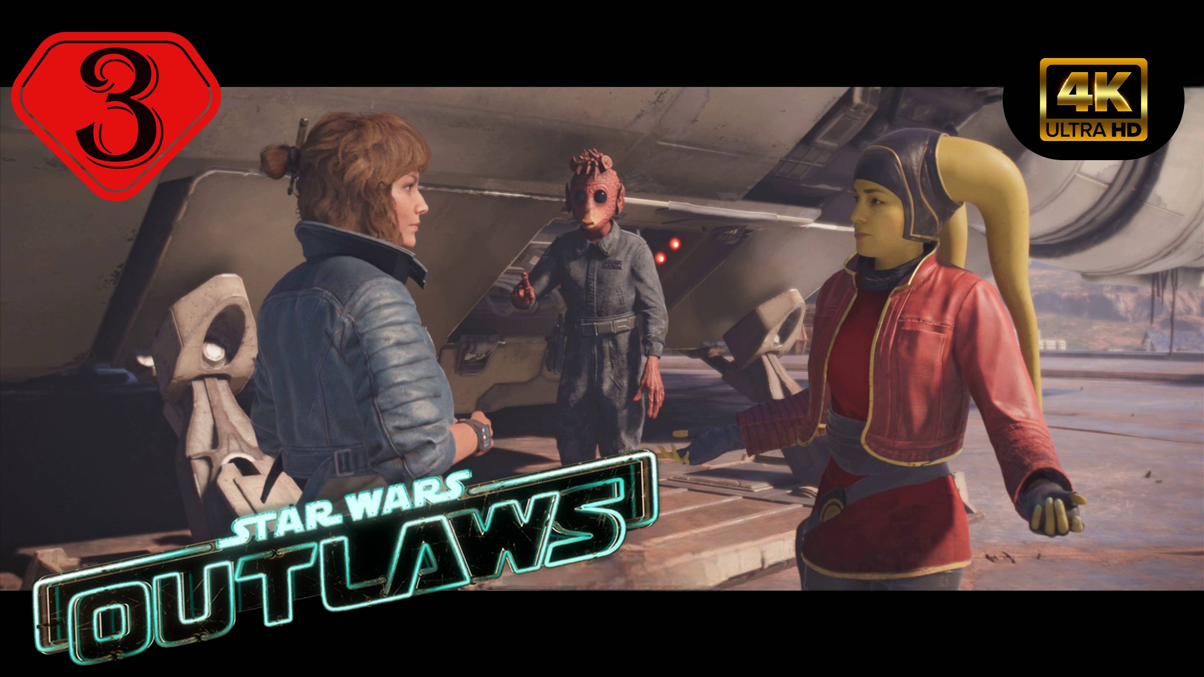 Новые фокусы.Прохождение Star Wars Outlaws(4K).На Русском.Часть 3.