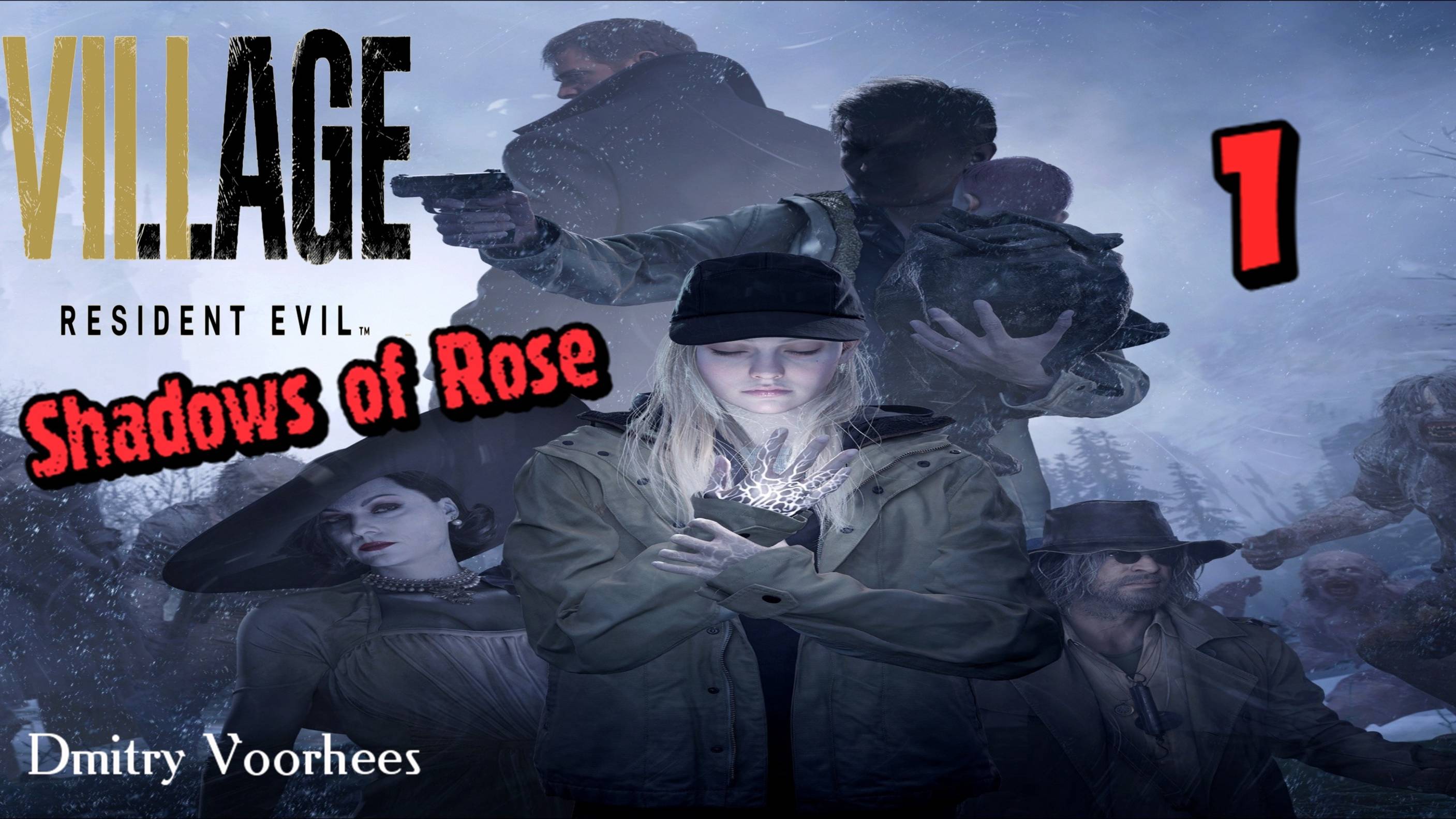 Прохождение Resident Evil Village Dlc Shadows of Rose # 1 {2021} Ps5