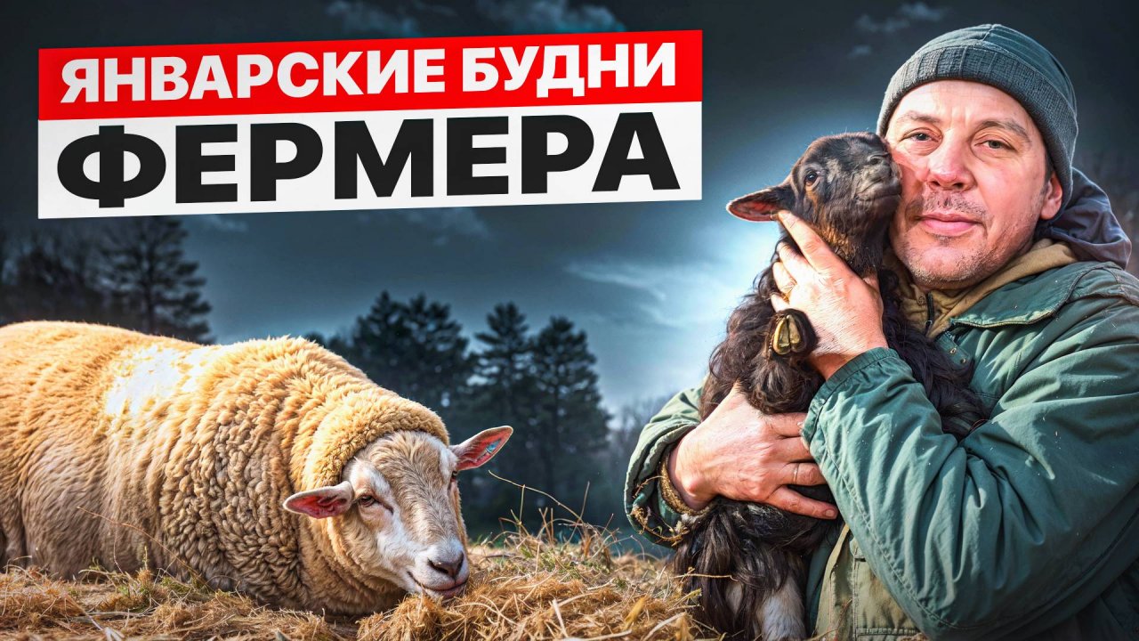 Январский обзор хозяйства: отдыхаю и готовлюсь к новому сезону 🌱 #МоеПодворье