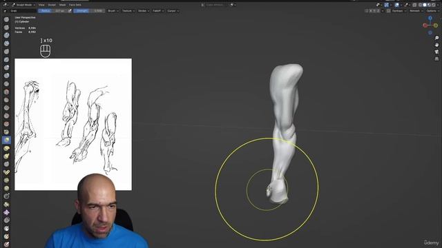 7 - Making a Bridgeman arm pt1