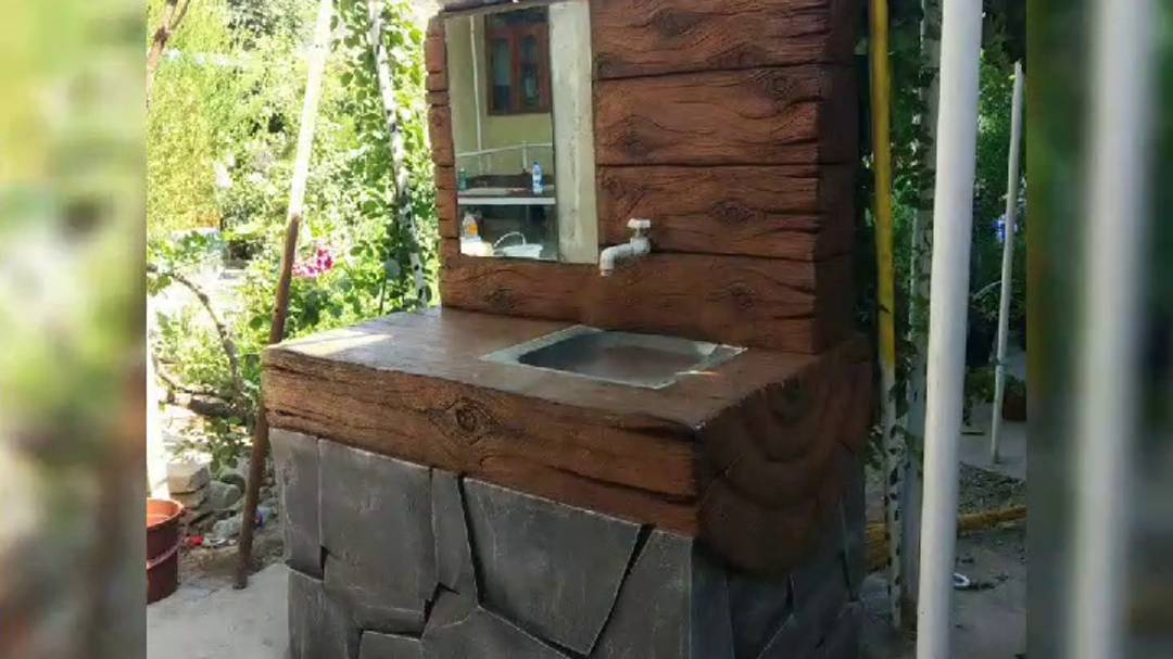 умывальник на даче мастер Улукбек. #сказочнаямастерскаяколесникова #sculpture #art