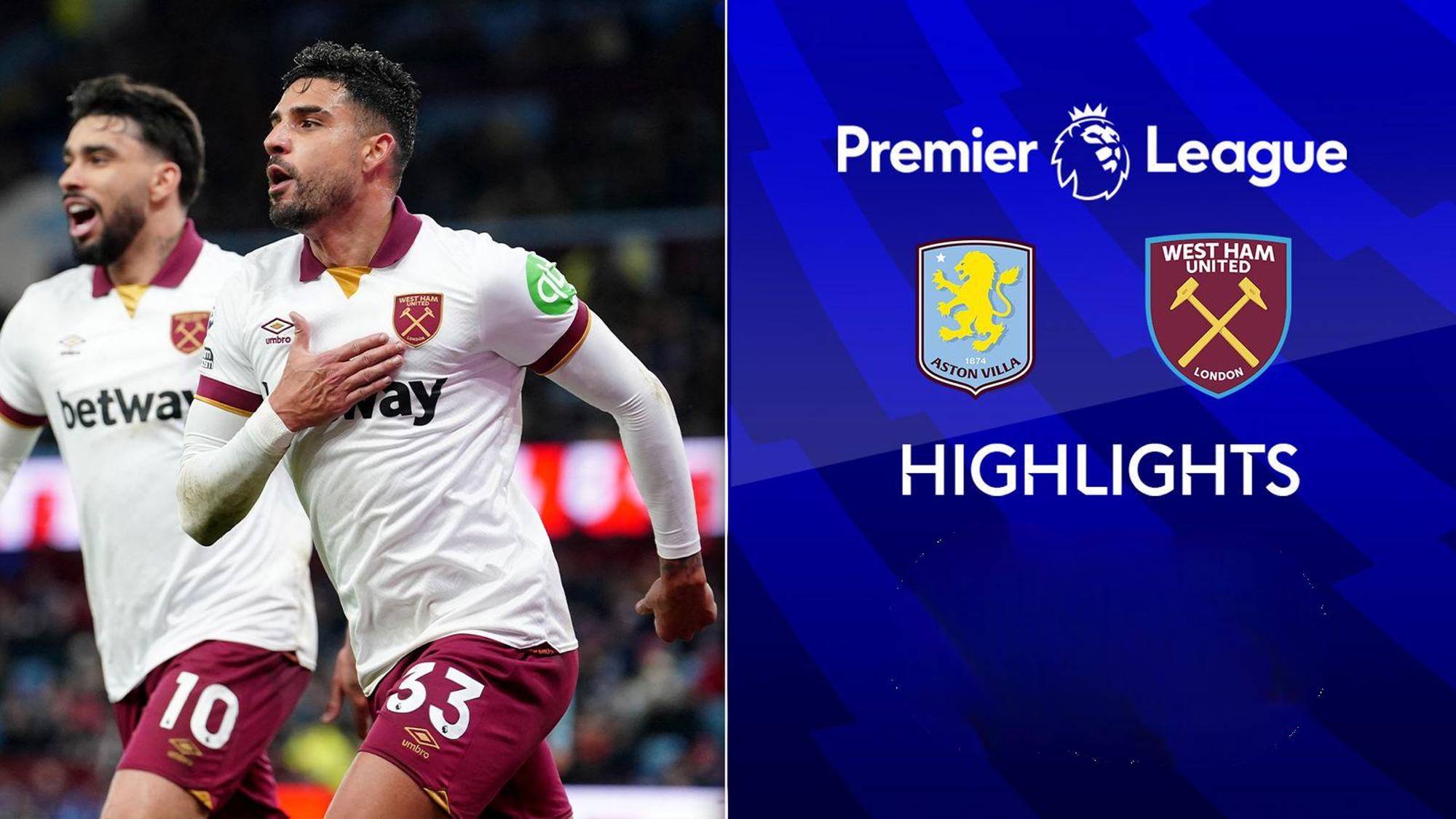 Обзор матча 23 тура Английской Премьер-Лиги. Астон Вилла - Вест Хэм