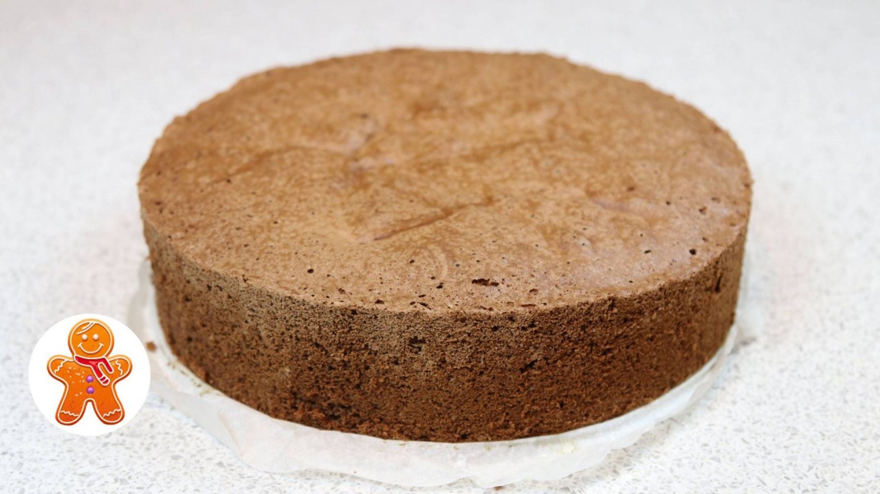 Шоколадный Бисквит без Муки